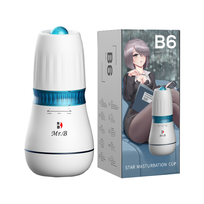 Mua Âm đạo giả Mr B6 rung thụt bú mút tự động toả nhiệt 10 chế độ hàng mới về
