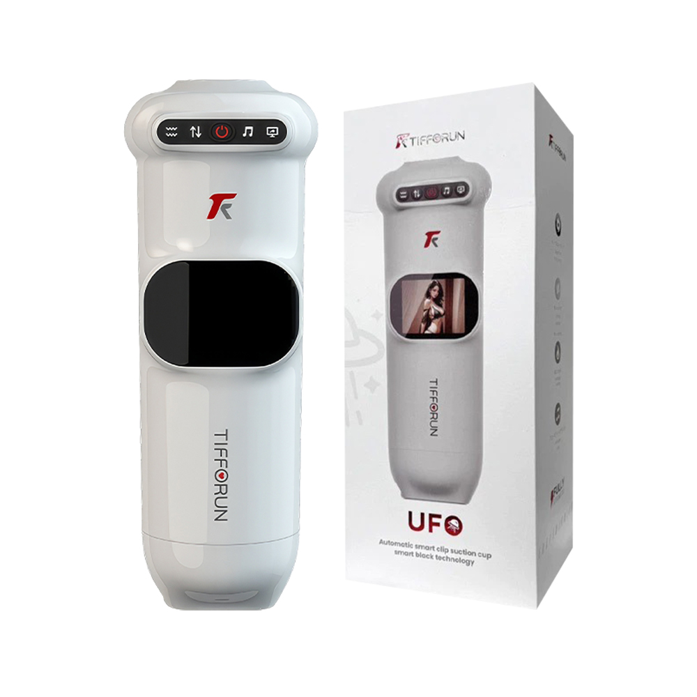 Âm đạo giả rung thụt tự động Yeain Tifforun UFO toả nhiệt màn hình LED