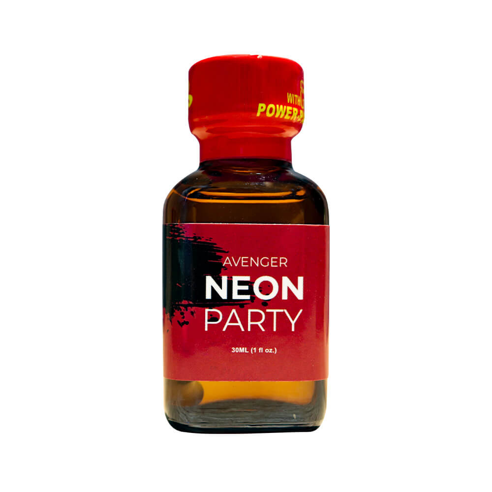 Chai hít tăng khoái cảm Popper PWD Avenger Neon Party Red  - Chai 30ml