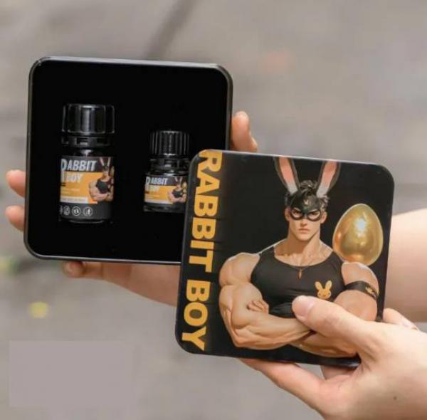 Combo Popper Rabbit Boy 60ml – Chai 40ml + 20ml Siêu Mạnh Dành Riêng Cho Top