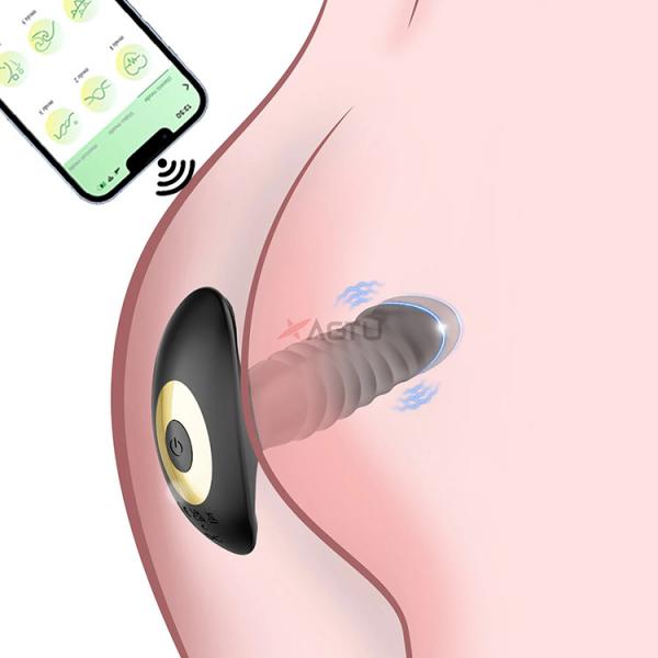 Phích cắm hậu môn Butt Plug điều khiển từ xa qua App