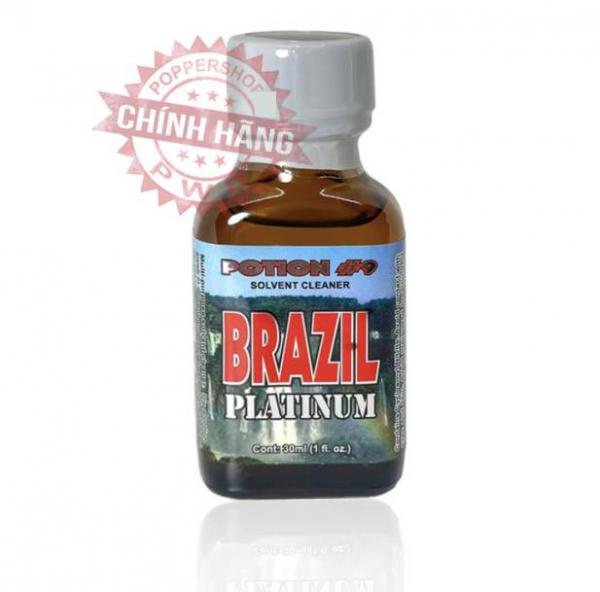 Popper Brazil Platinum 30ml loại mạnh chính hãng