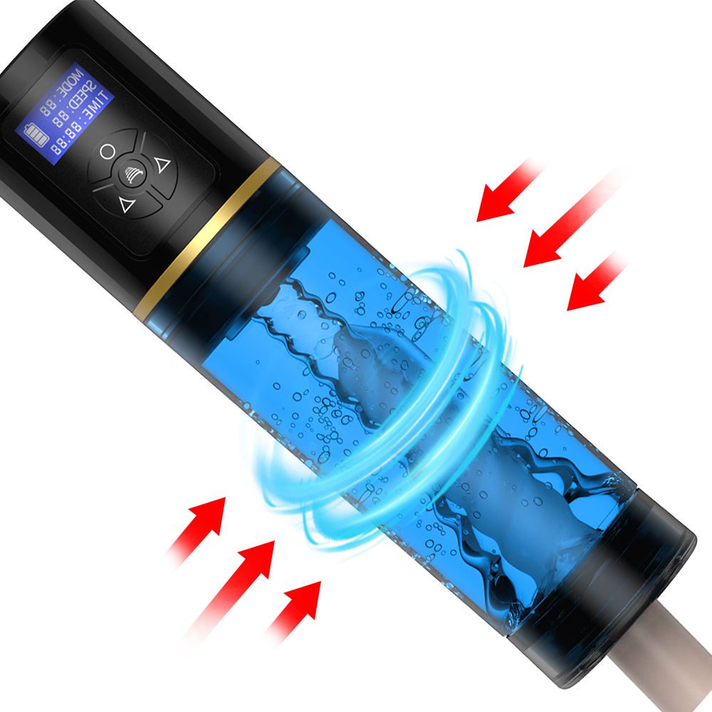  Kho sỉ Máy tập tăng kích thước dương vật tự động màn hình LCD có massage bằng nước dùng sạc - Mioyy tốt nhất