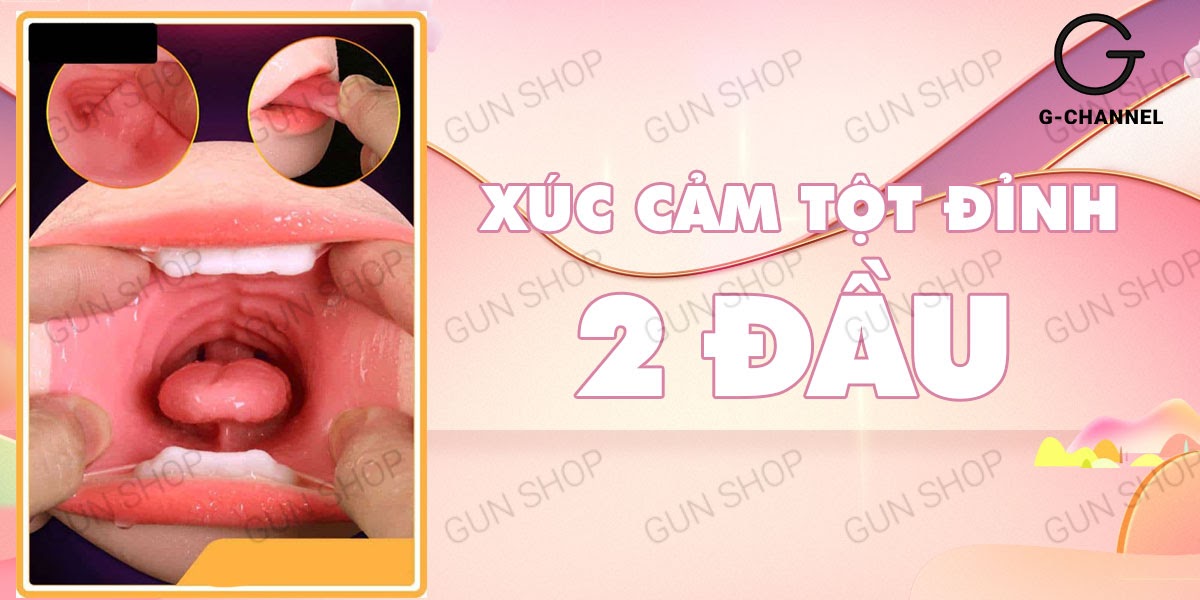 âm đạo giả đa năng jiuai 2 đầu sạc điện rung mạnh cao cấp bán chạy