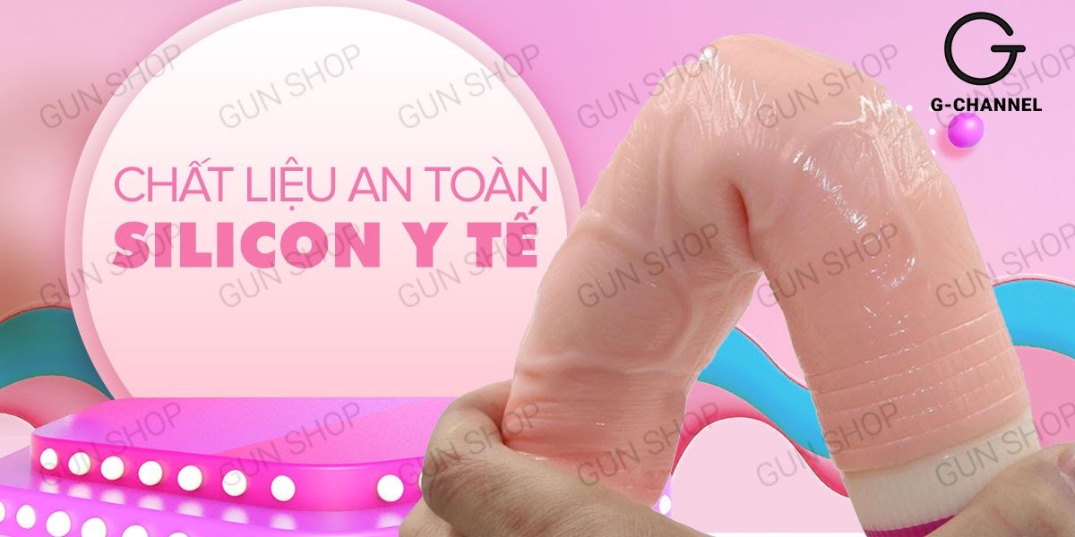 Review Dương vật giả silicon Baile giá rẻ giống như thật có rung cầm tay cao cấp