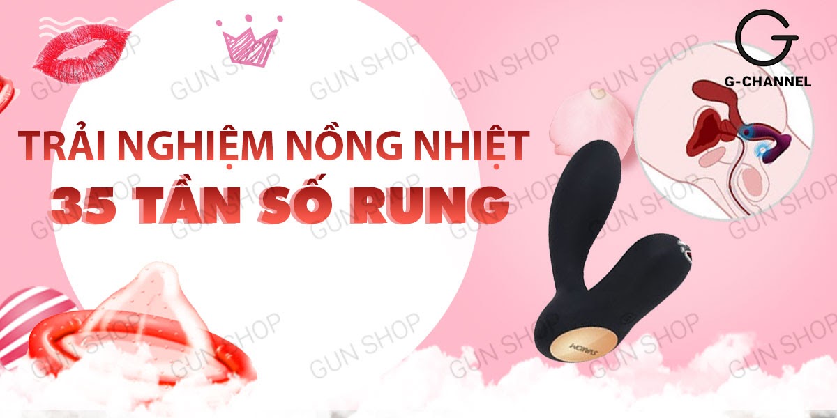 Máy rung hậu môn Svakom Vicky 35 tần số rung mạnh sạc điện