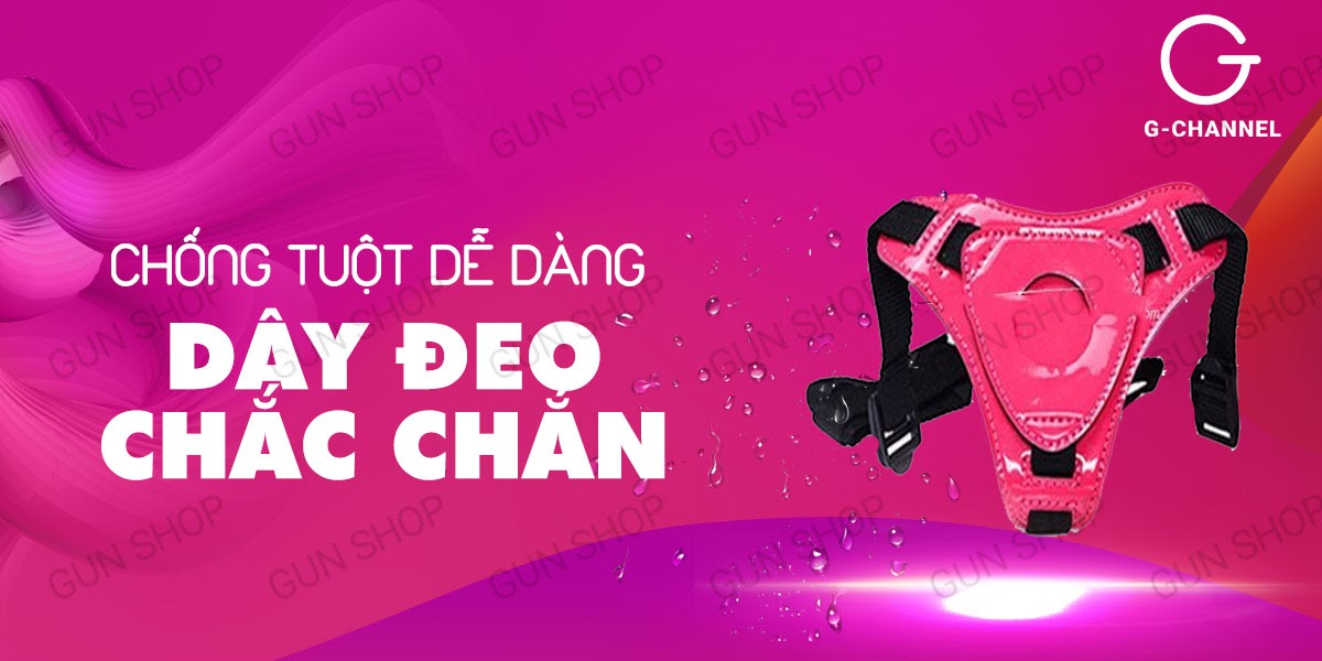 Dương vật giả cao cấp dây đeo 10 chế độ rung kích thích lên đỉnh Loveaider