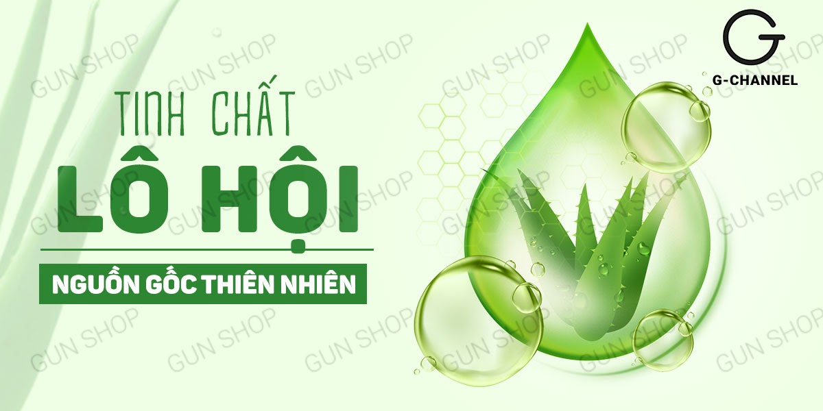 Gel bôi trơn lô hội Lexy Aloe 55ml tự nhiên an toàn cho da nhạy cảm Gel bôi trơn lô hội Lexy Aloe 55ml tự nhiên an toàn cho da nhạy cảm