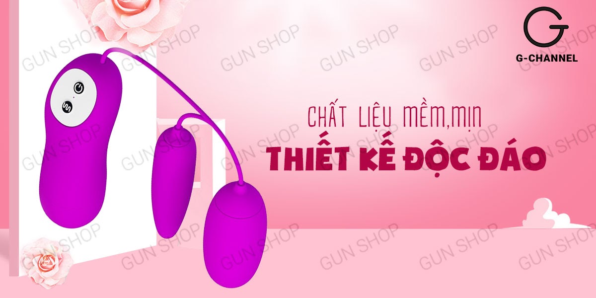 Trứng rung 2 đầu pin 12 chế độ đa năng - Pretty Love Irma hot Trứng rung 2 đầu pin 12 chế độ đa năng - Pretty Love Irma hot