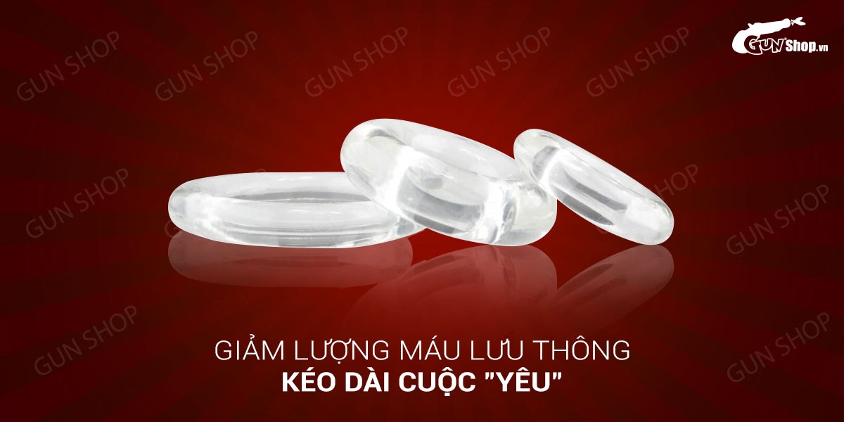 Vòng đeo dương vật chống xuất tinh sớm Screaming O Ringo X3 chính hãng
