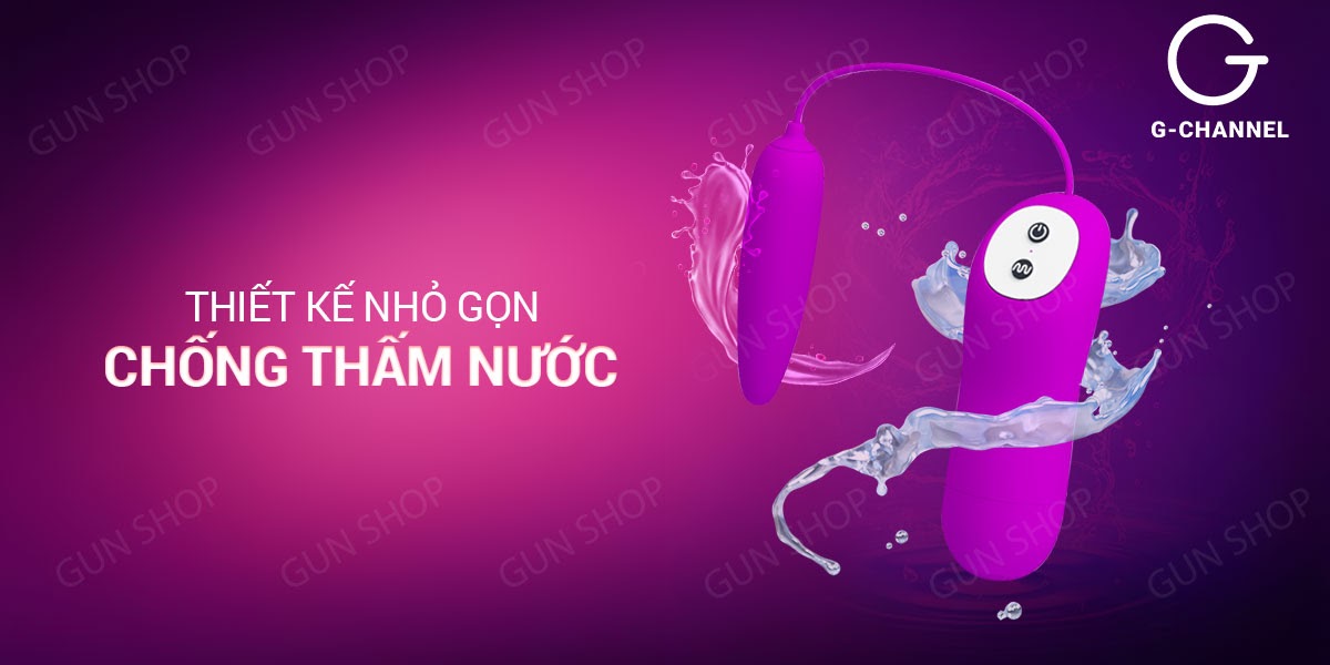 Trứng rung 1 đầu 12 chế độ rung pin AAA kích thích khoái cảm