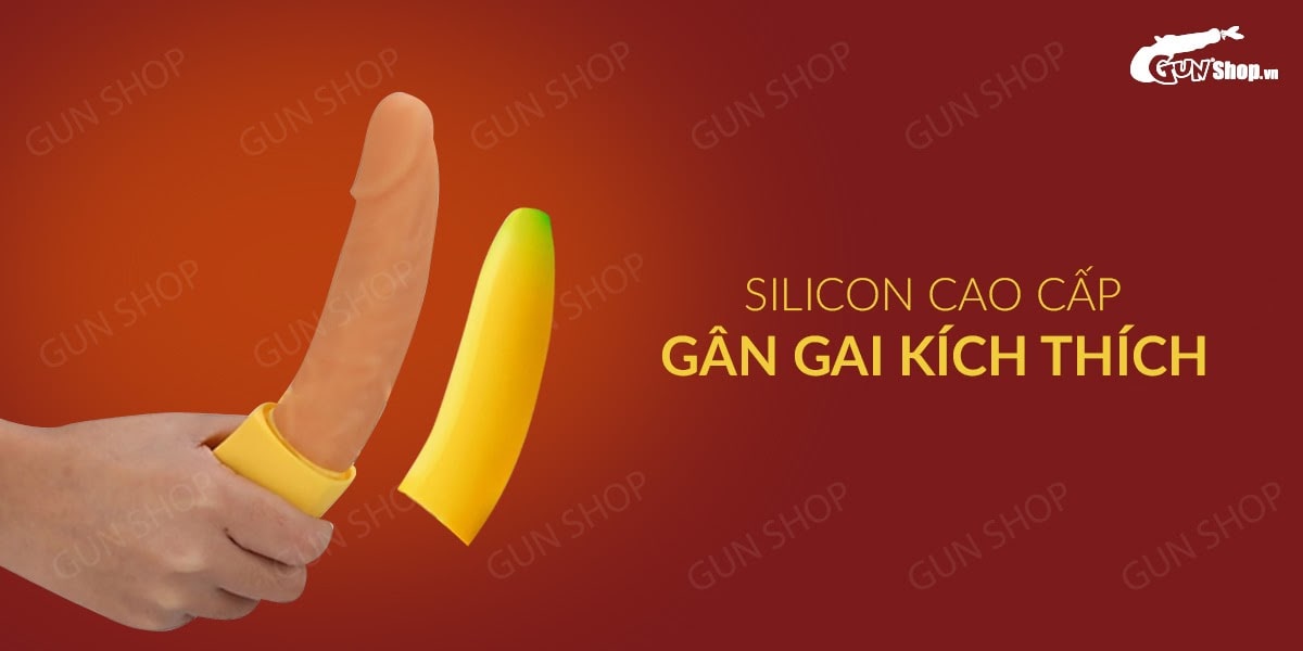 Dương vật giả rung ngụy trang hình trái chuối - Moylan