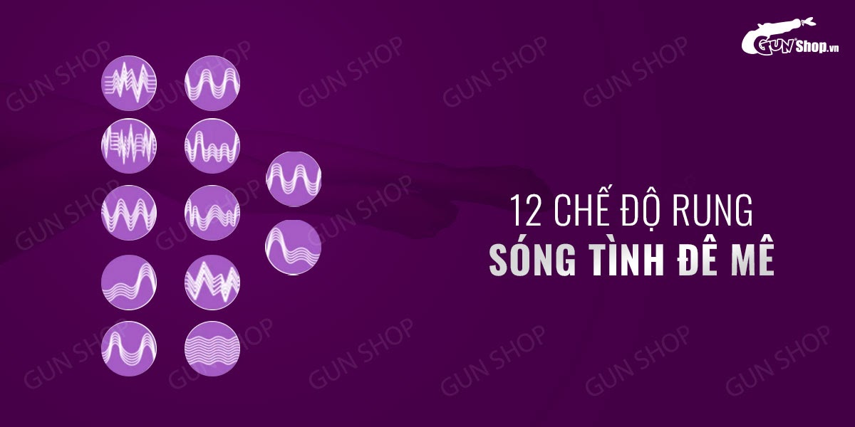 Trứng rung không dây Pretty Love Julia 12 chế độ rung sạc tiện lợi Trứng rung không dây Pretty Love Julia 12 chế độ rung sạc tiện lợi