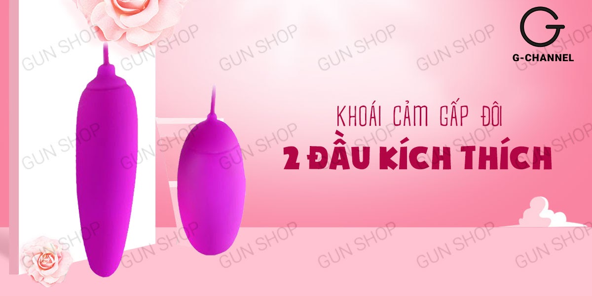Trứng rung 2 đầu pin 12 chế độ đa năng - Pretty Love Irma hot Trứng rung 2 đầu pin 12 chế độ đa năng - Pretty Love Irma hot