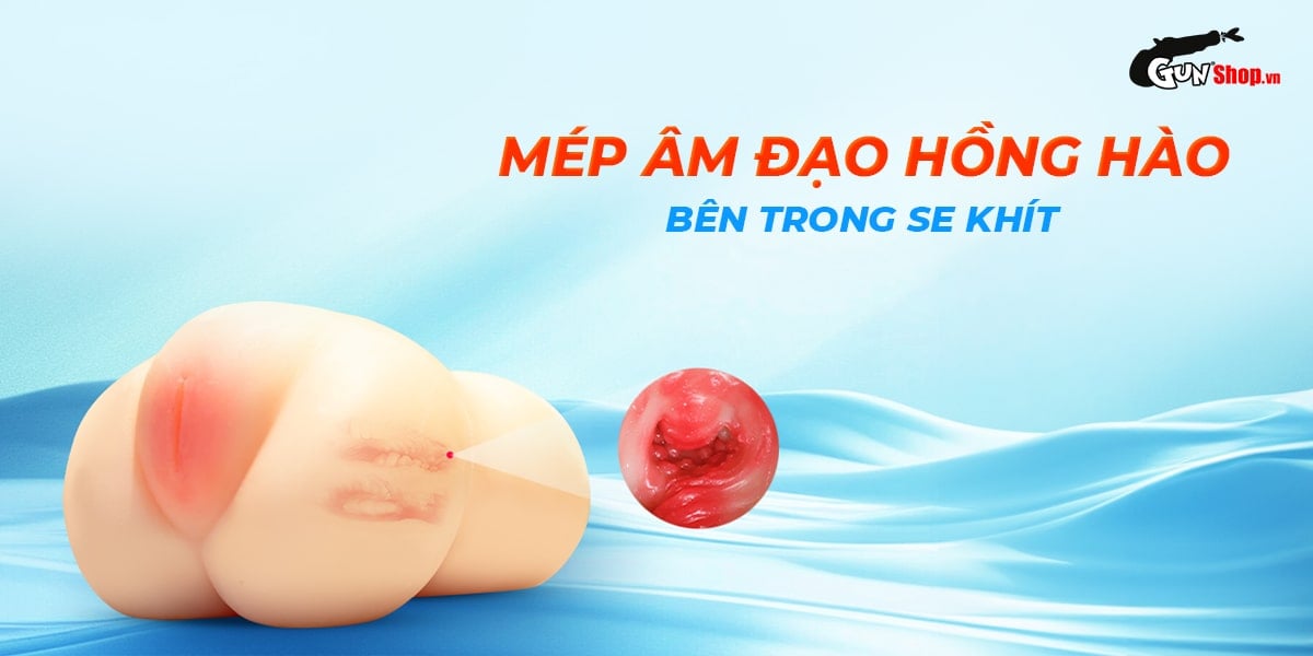 Âm đạo giả Silicon Jiuai 09 460gr mềm mại chân thật kích thích