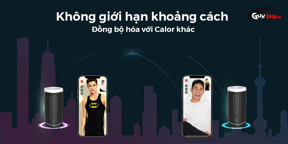 Âm đạo giả Lovense Calor – Điều khiển app, rung sưởi ấm công nghệ cao