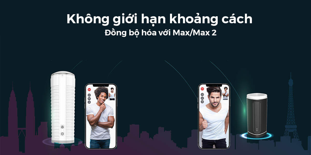 Âm đạo giả Lovense Calor – Điều khiển app, rung sưởi ấm công nghệ cao