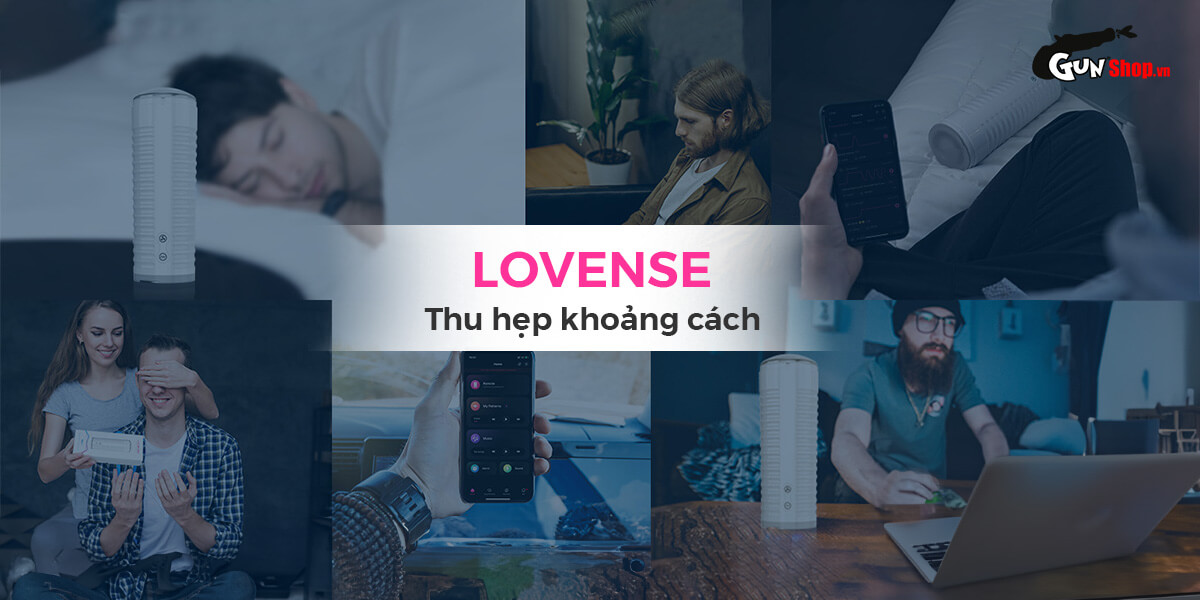 Âm đạo giả đa năng Lovense Max 2 co bóp rung điều khiển điện thoại