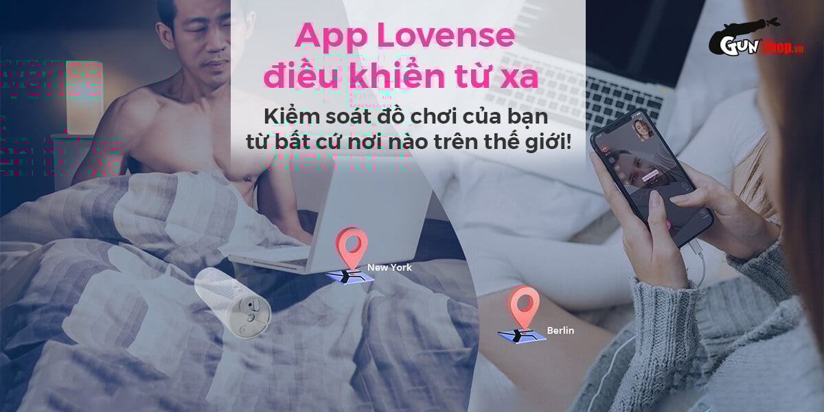 Âm đạo giả đa năng Lovense Max 2 co bóp rung điều khiển điện thoại