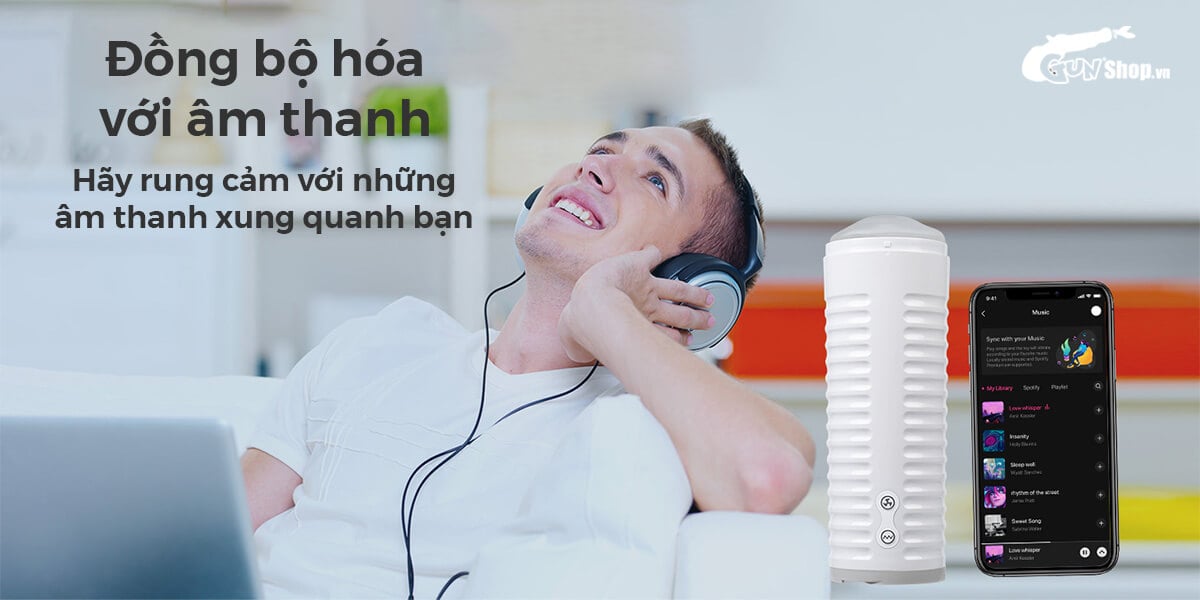 Âm đạo giả đa năng Lovense Max 2 co bóp rung điều khiển điện thoại