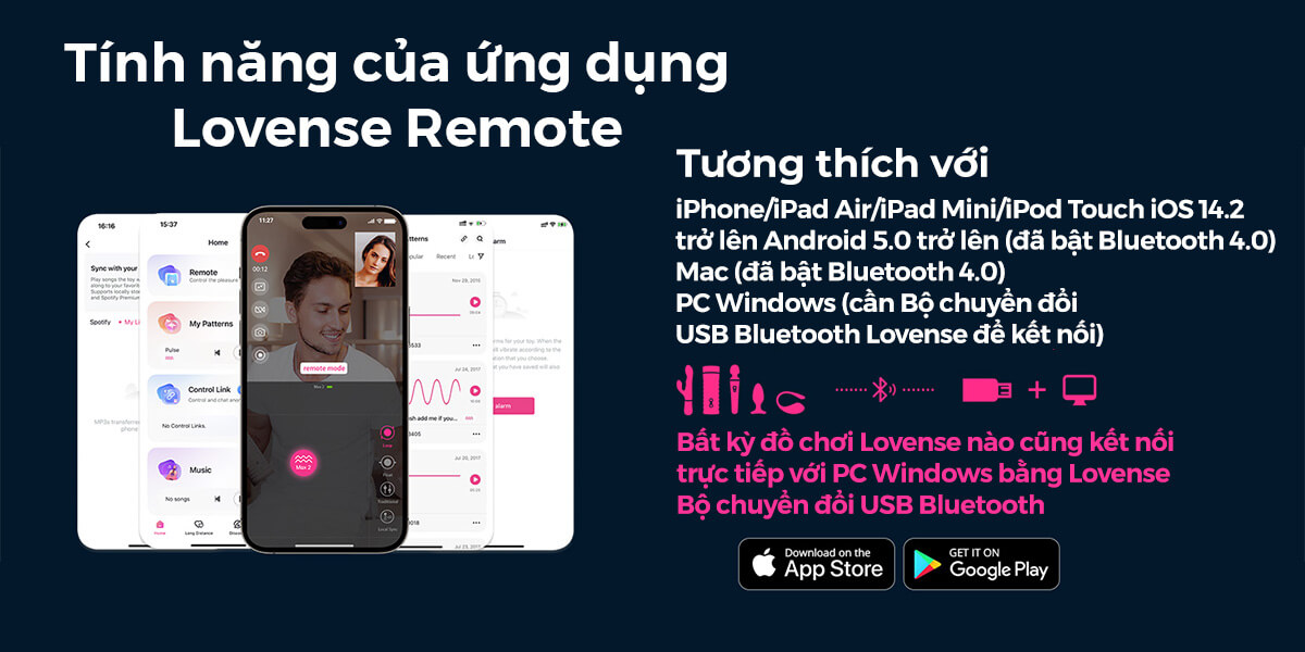 Âm đạo giả đa năng Lovense Max 2 co bóp rung điều khiển điện thoại