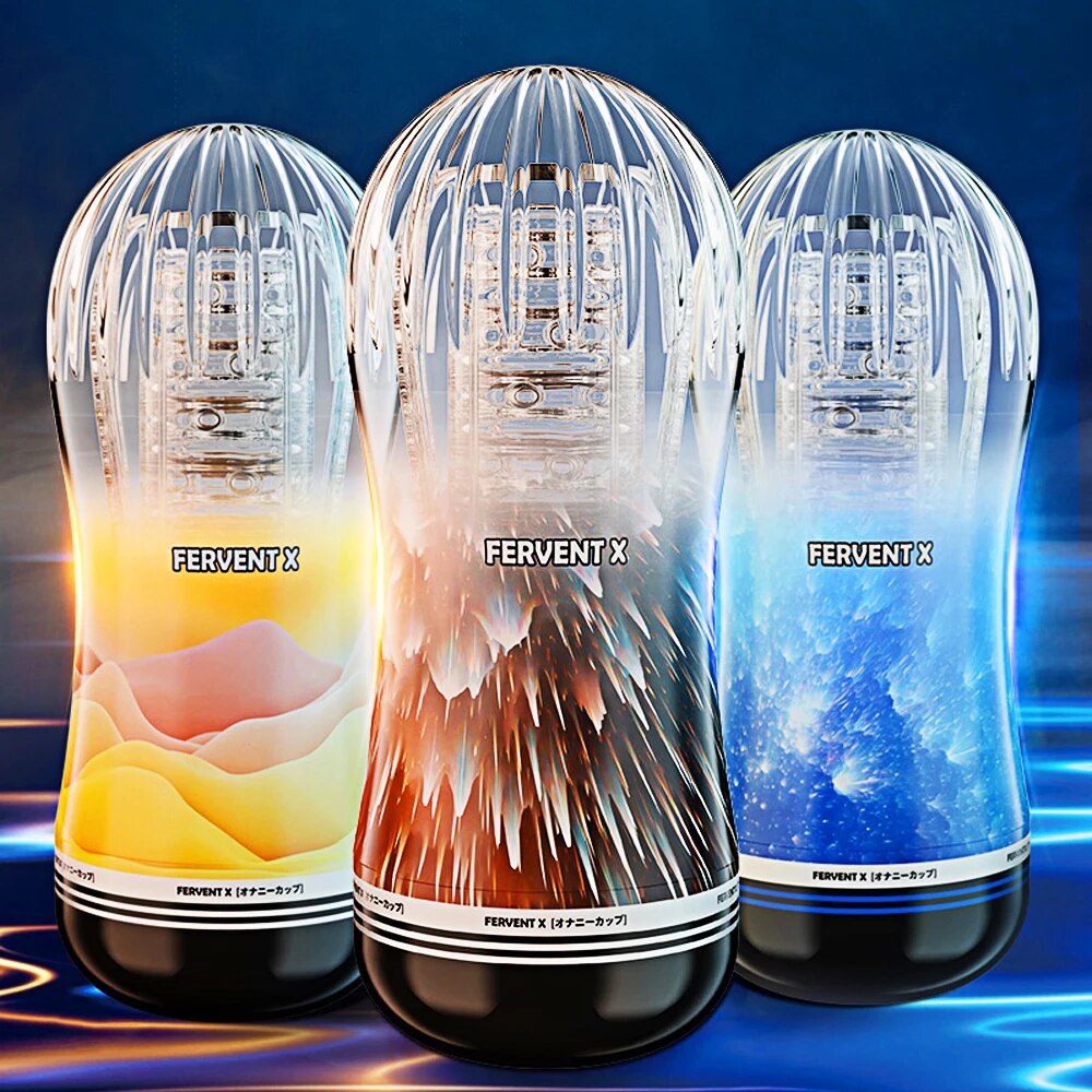 Cốc thủ dâm Fervent X trong suốt - Trải nghiệm tuyệt vời, tăng khoái cảm