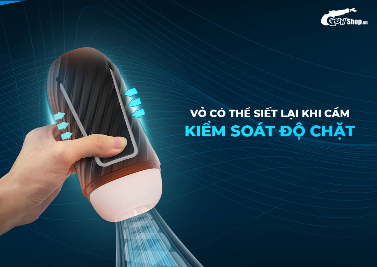 Âm đạo giả Shrink DMM 5D thế hệ 2 cao cấp thủ dâm mềm mại