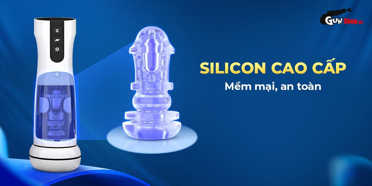 Âm đạo giả AierLe Space Warrior rung thụt co bóp 7 chế độ kích thích mạnh
