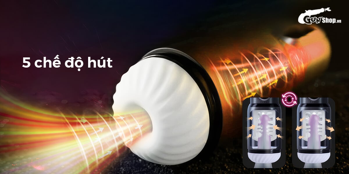 Nhập sỉ Âm đạo giả đa năng Svakom Godwin rung hút mạnh có tốt không?