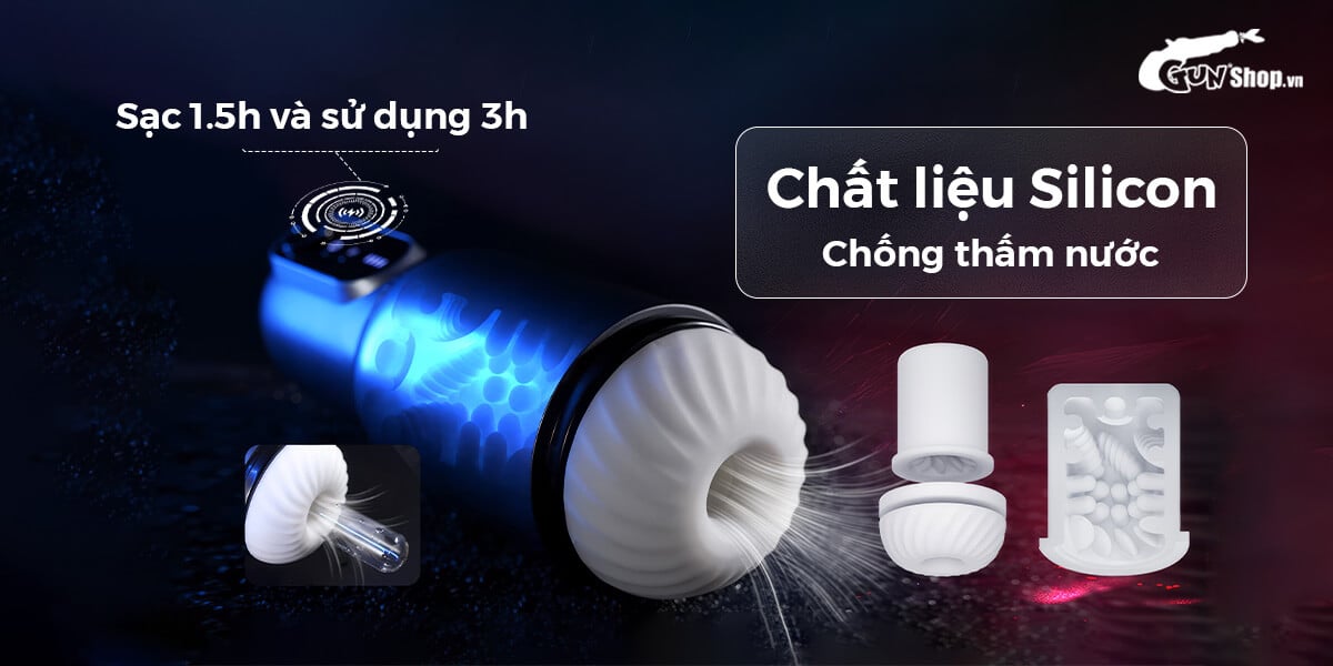 Nhập sỉ Âm đạo giả đa năng Svakom Godwin rung hút mạnh có tốt không?