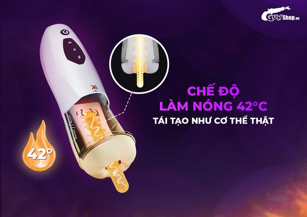 Âm đạo giả rung thụt tự động Yeain Tifforun công nghệ hiện đại Âm đạo giả rung thụt tự động Yeain Tifforun công nghệ hiện đại