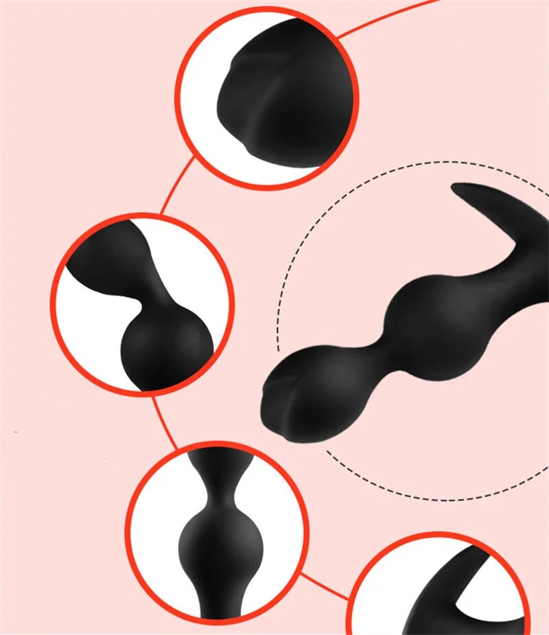 Que Rung Hậu Môn Bi Massage Tăng Khoái Cảm Kích Thích Mạnh