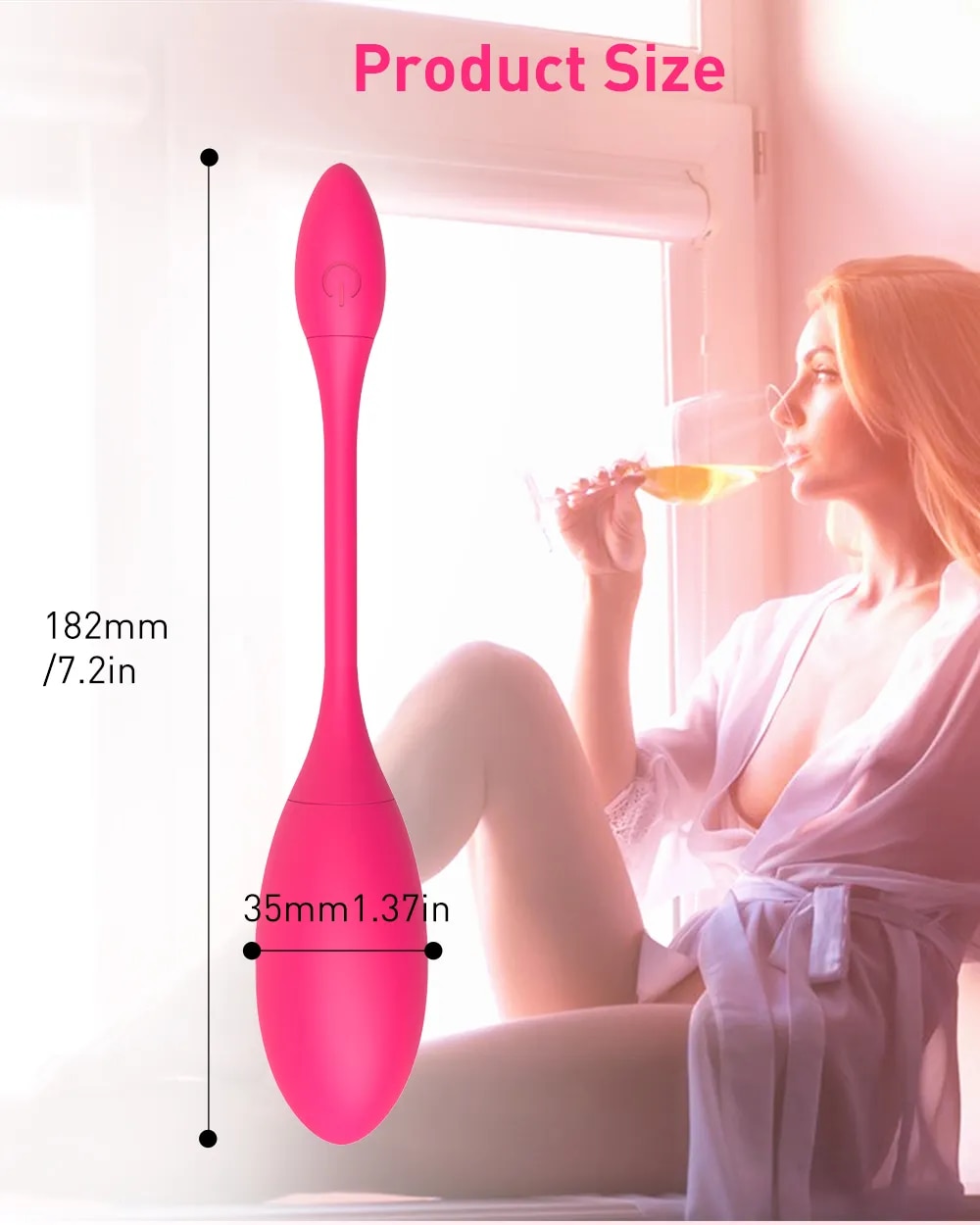 Trứng rung sốc điện Levett điều khiển từ xa app bluetooth tiện ích