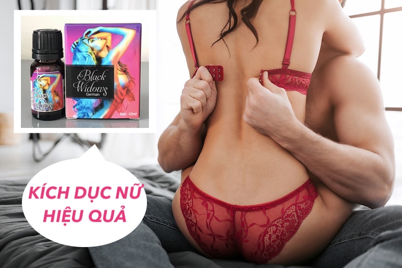  Kho sỉ Thuốc kích dục nữ Black Widow German dạng nước không mùi cực mạnh giá rẻ giá tốt