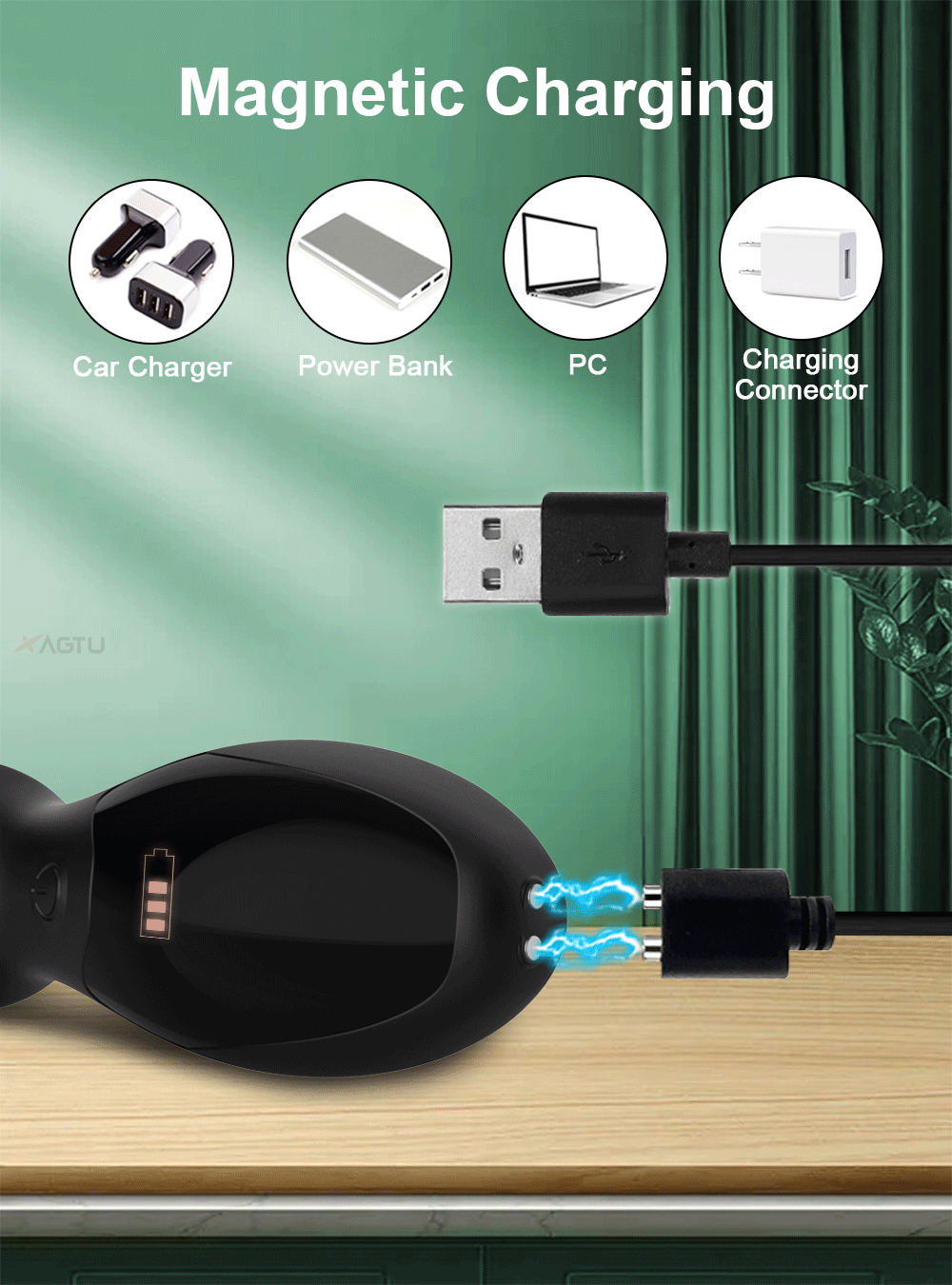 Que Rung Hậu Môn Máy Massage Tiền Liệt Màn Hình Led Chính Hãng