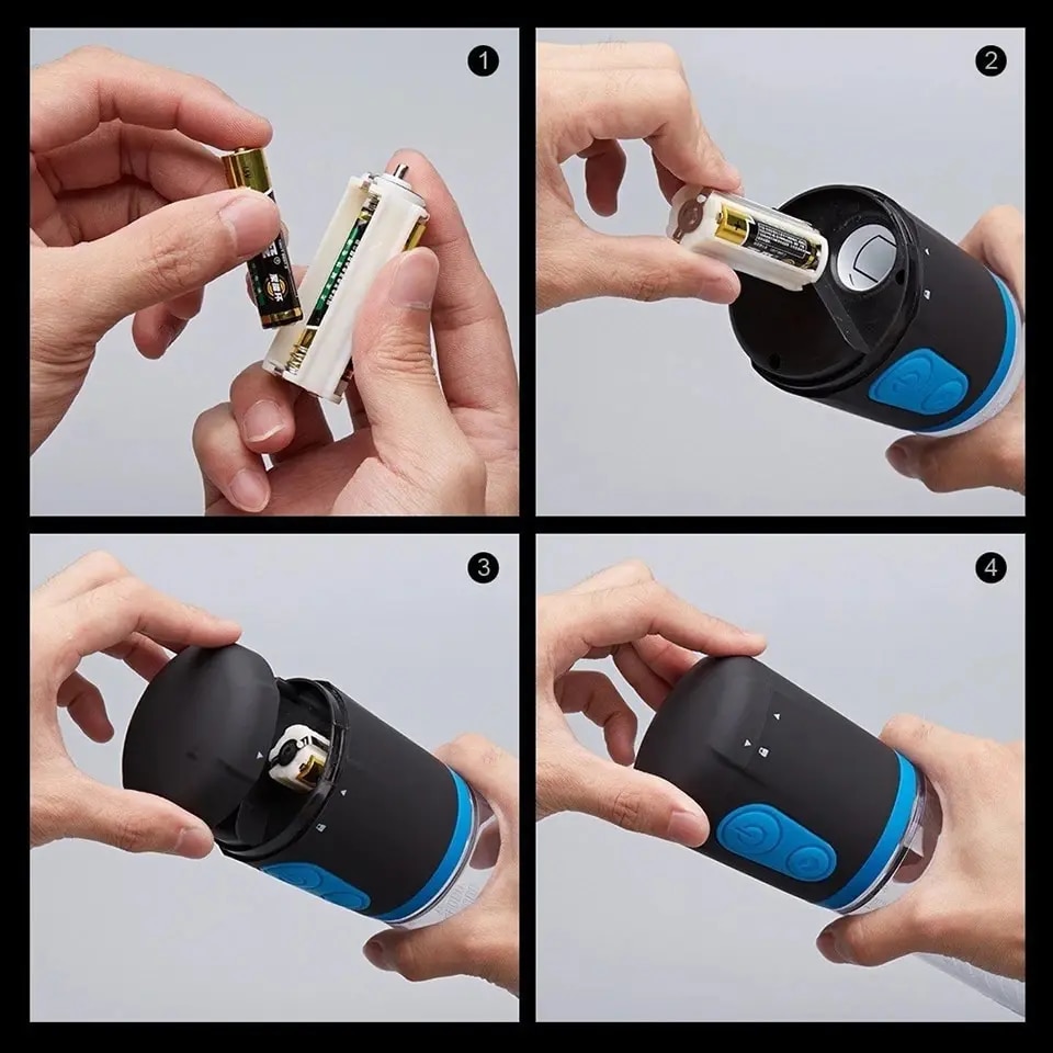 Máy tập tăng kích thước dương vật Men PowerUp tự động bơm hút chân không