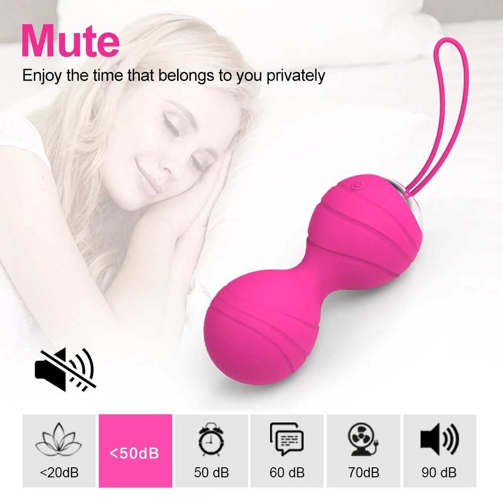 Bóng kegel se khít âm đạo điều khiển app trứng rung hồ lô cao cấp