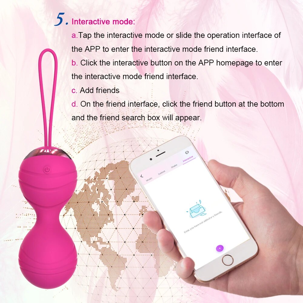 Bóng kegel se khít âm đạo điều khiển app trứng rung hồ lô cao cấp