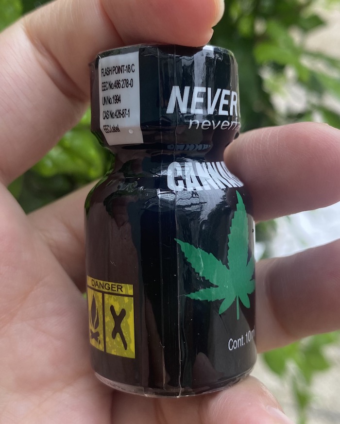 Popper Cannabis 10ml Never Fake It chính hãng Mỹ dành cho Top Bot