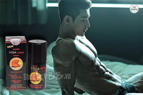 Chai xịt kéo dài Super Viga bền bỉ an toàn nhập khẩu Đức