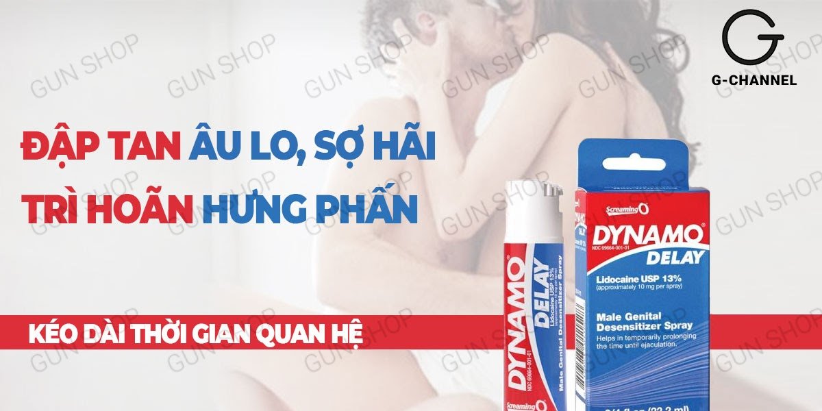 Chai Xịt Mỹ Dynamo Delay