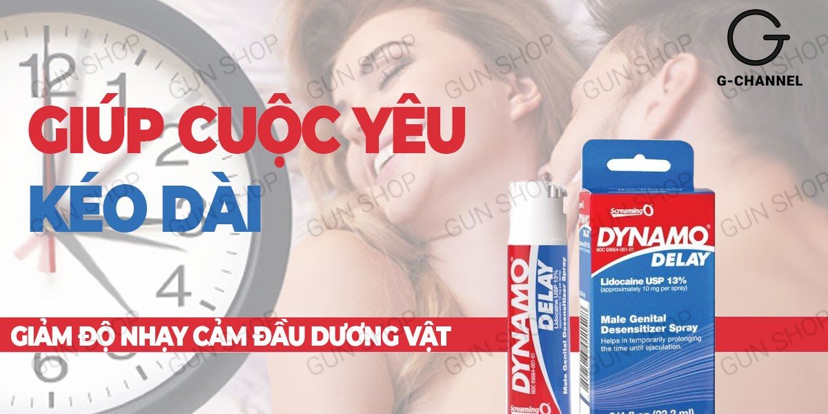 Chai Xịt Mỹ Dynamo Delay