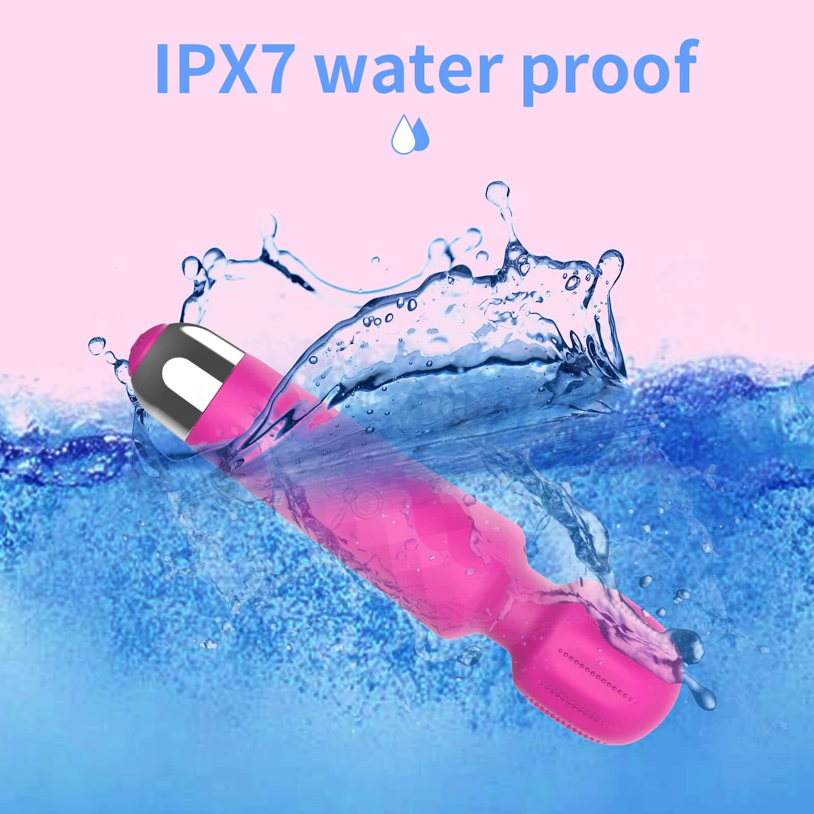 Review Chày rung tình yêu Safiman Vibrator Magic Wand gai nổi kích thích điểm G giá tốt