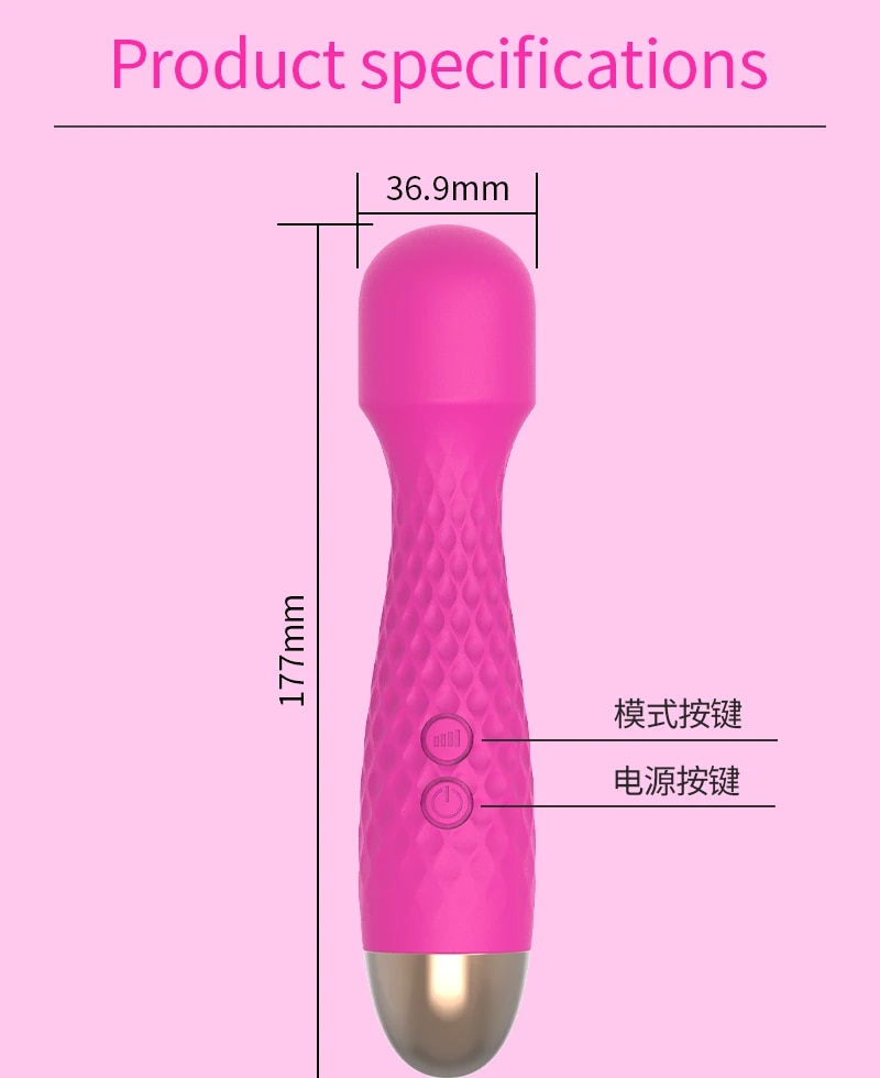 Chày rung mini không dây cao cấp kích thích cực mạnh Wand