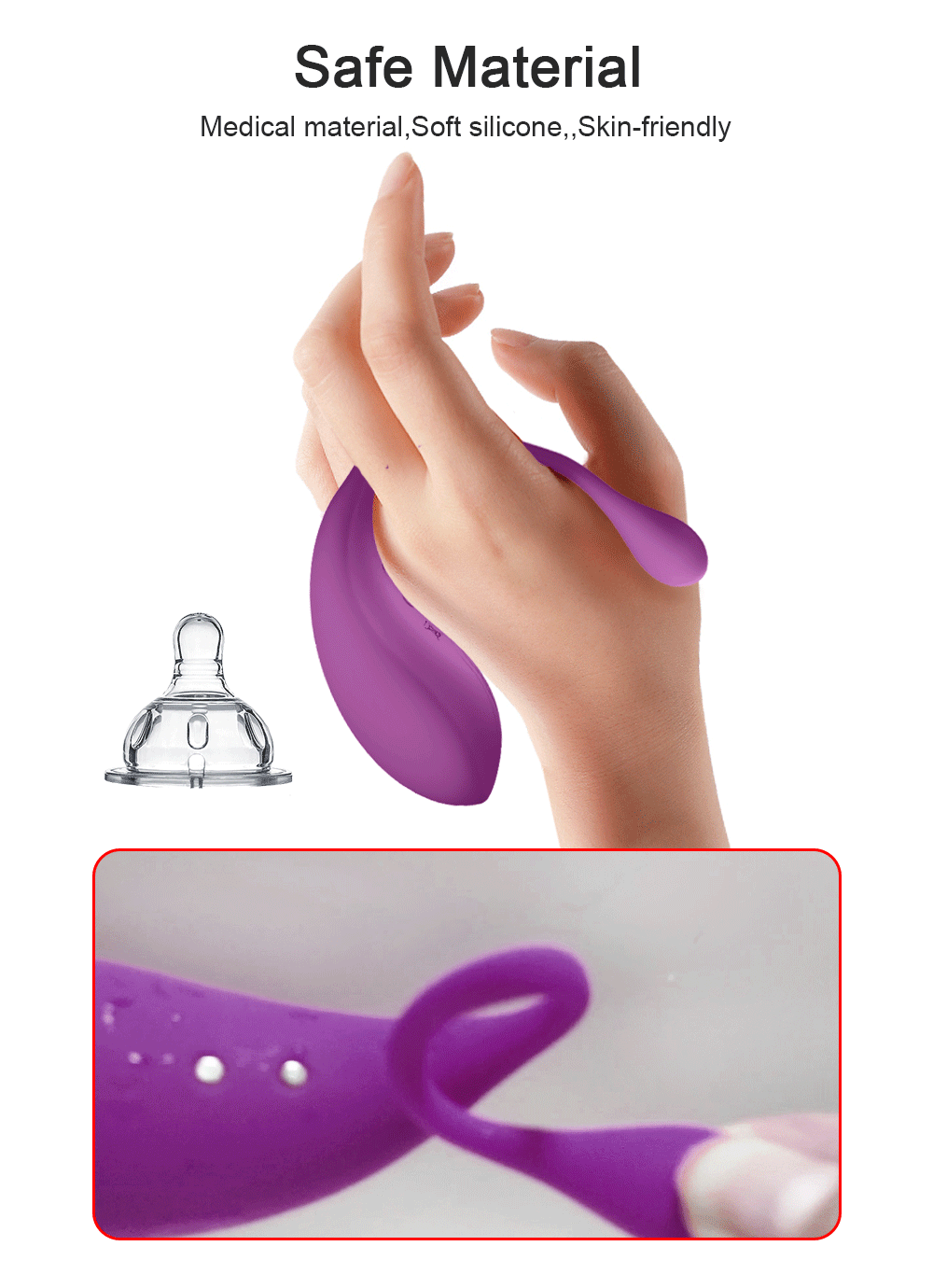 Trứng rung tình yêu không dây điều khiển từ xa tiện lợi đa chế độ