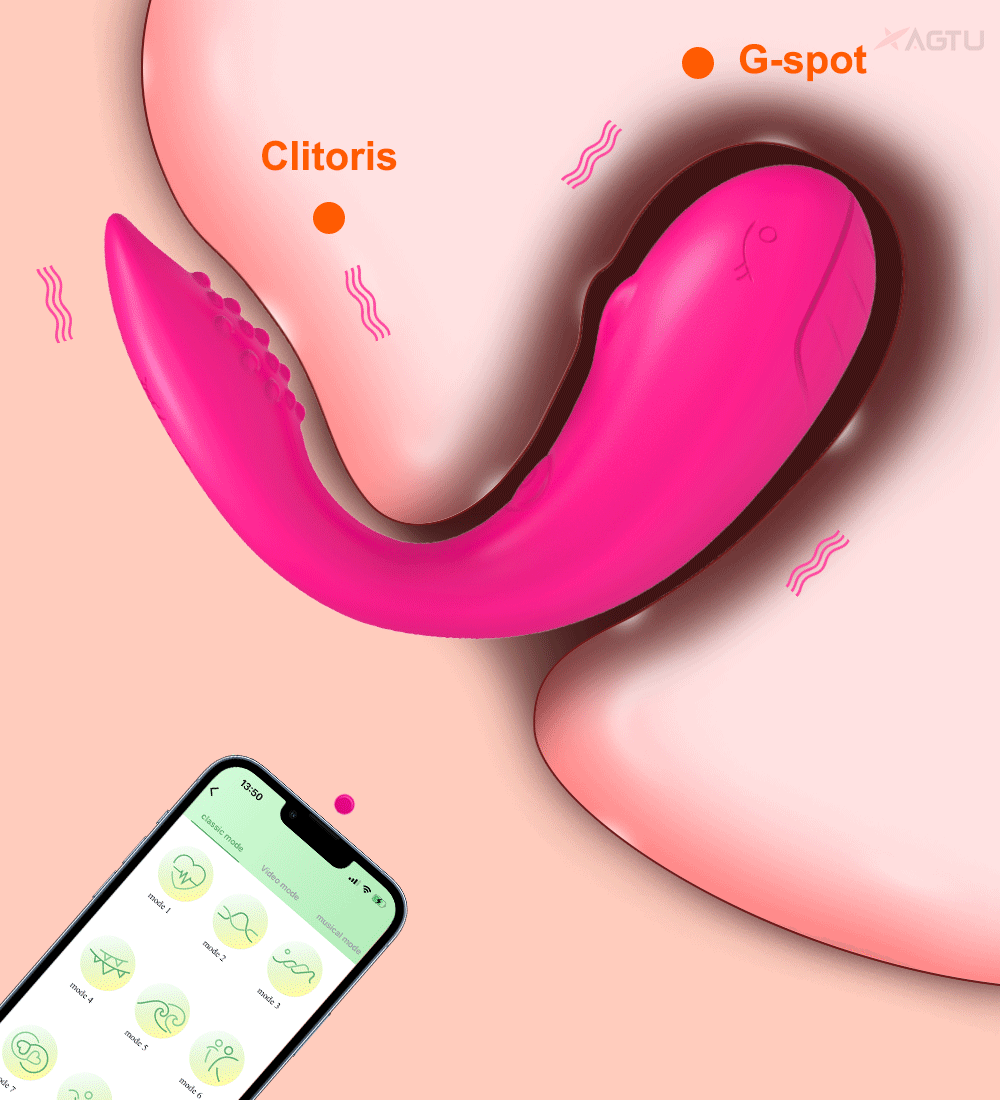 Trứng rung cá heo Love Spouse Bluetooth, điều khiển app siêu thú vị