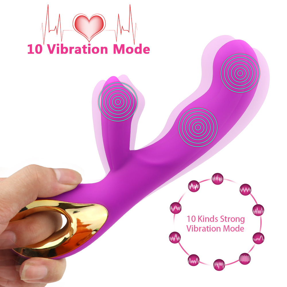 Dương vật giả MengQi rung kích thích điểm G chân thực