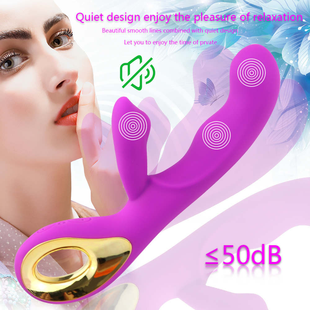 Dương vật giả MengQi rung kích thích điểm G chân thực