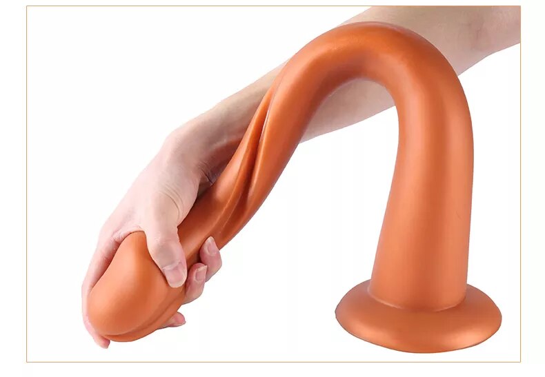 Dương vật giả khổng lồ gắn tường an toàn kéo dài đa năng