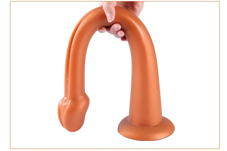 Dương vật giả khổng lồ gắn tường an toàn kéo dài đa năng